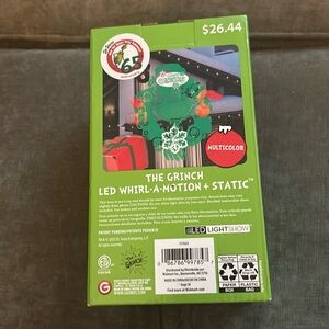 The Grinch LED WHIRL -A-Motion+ Static